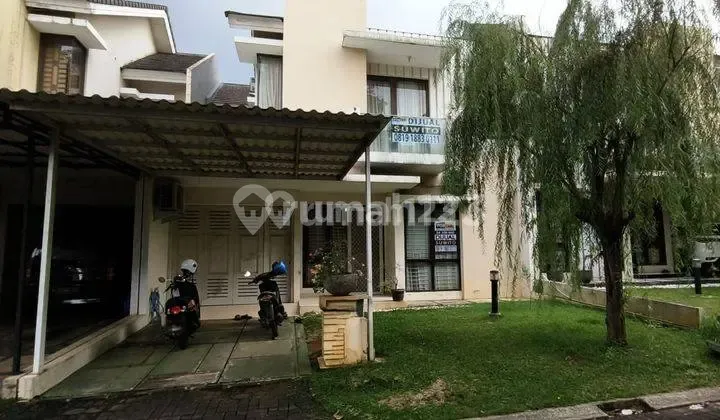 rumah 2 lantai SHM clstr allevare foresta di bsd city. harga nego