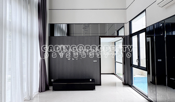 Rumah Mewah 3 Lantai, Private Pool, Clstr Lancewood Navapark di Bsd. Furnished!! 2