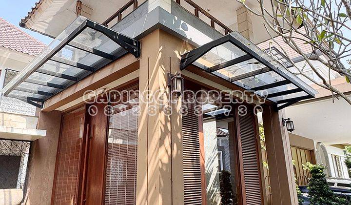 rumah mewah view tamah + private pool, heliconia de park di bsd. bagus bangett! 1