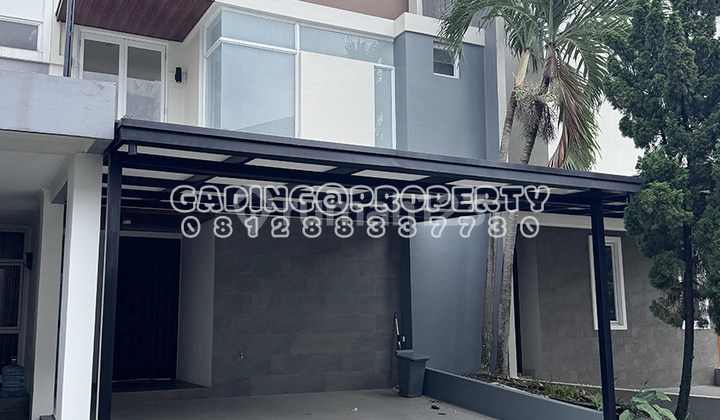 Sudah Renovasi! 2 Lantai Bebas Banjir. The Icon Cosmo di Bsd City.