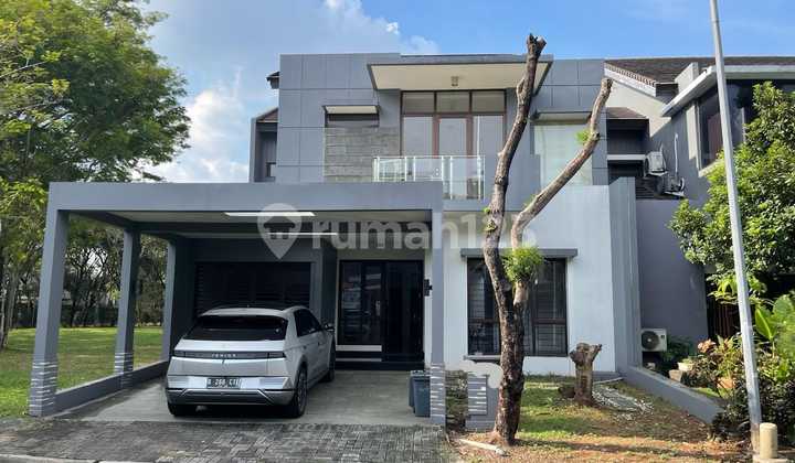 Rumah 2 Lantai, Rindang Dan Nyaman. Foresta Giardina Di Bsd City.