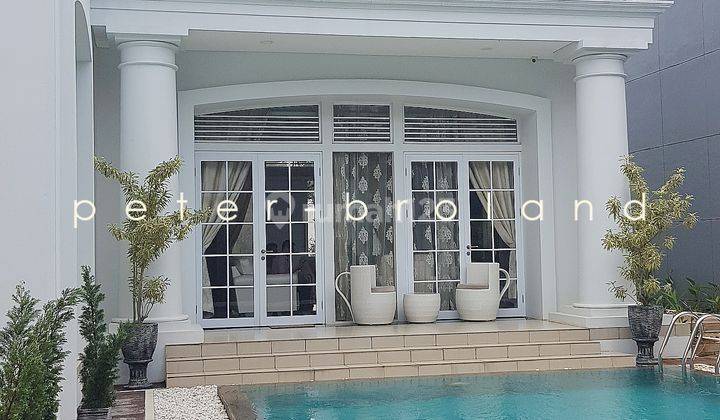 Rumah Sultan Ada Pool di Clstr De Maja De Park, Bsd, Limited 1