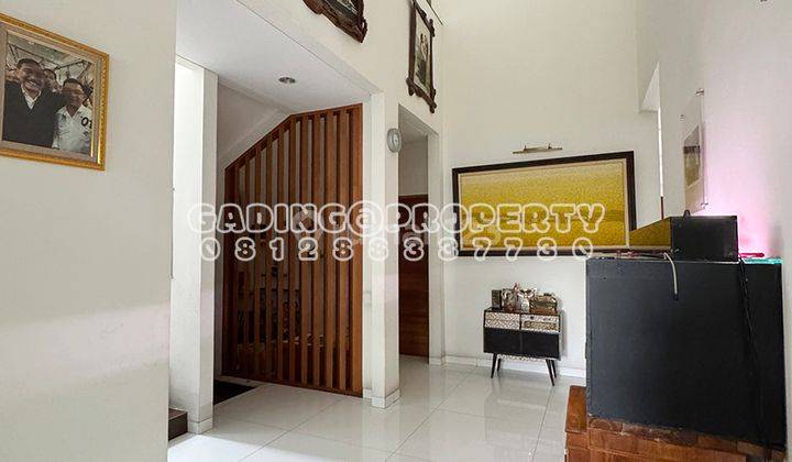 rumah mewah 18x43, cluster brassia de park di bsd city. bagus siap huni. 2