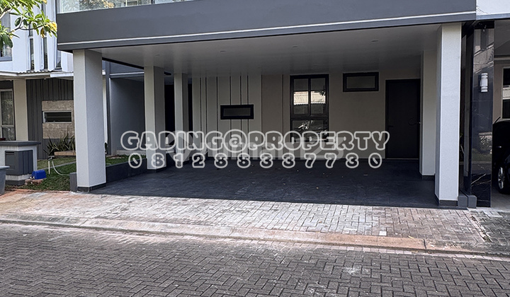 mewah siap huni! clstr cajuputi de park di bsd city, baru renovasi! 2