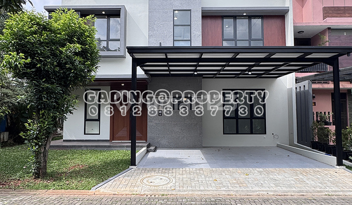Brand new! Independent building. Cluster in the natural forest of BSD City. Negotiable price!
