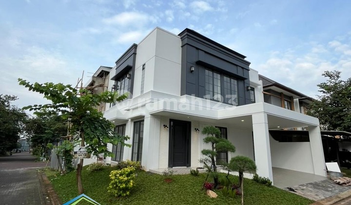 Jual Rumah Baru 2 Lantai dan Lokasi Strategis di Kireina Park Nusa Loka BSD 1