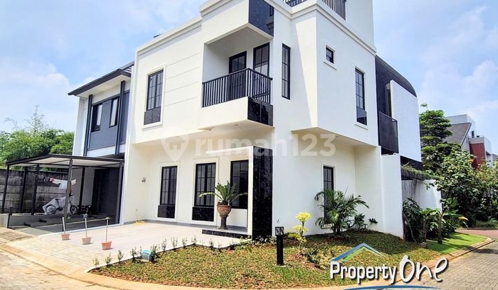 Jual Rumah 2,5 Lantai Siap Huni di Kireina Park Nusa Loka BSD Dekat Akses Stasiun Rawa Buntu dan Tol BSD