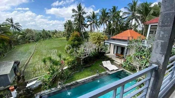 Villa siap huni full view dekat ubud 1