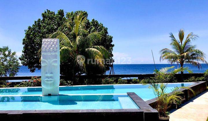 Villa modern los pantai di amed karangasem 5
