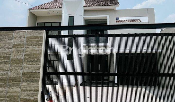 Rumah Jatiwarna Pondok Melati Kota Bekasi Bangunan Minimalis 1