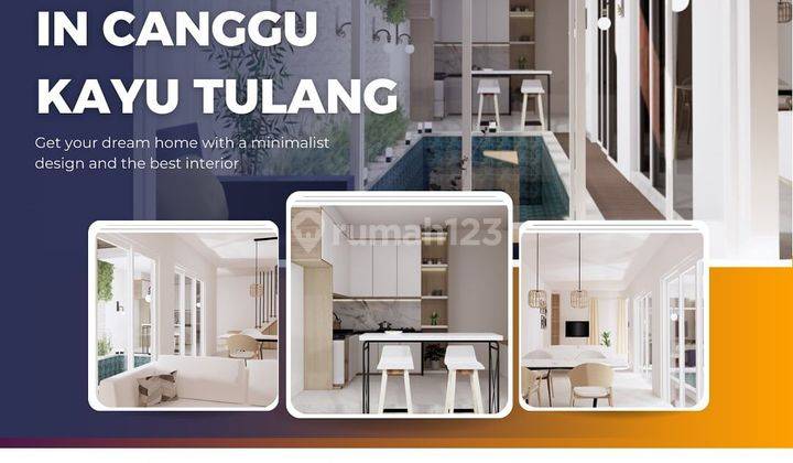 Brand New Villa Modern di Canggu , Termurah Harga Naik 2x Saat Finish  1