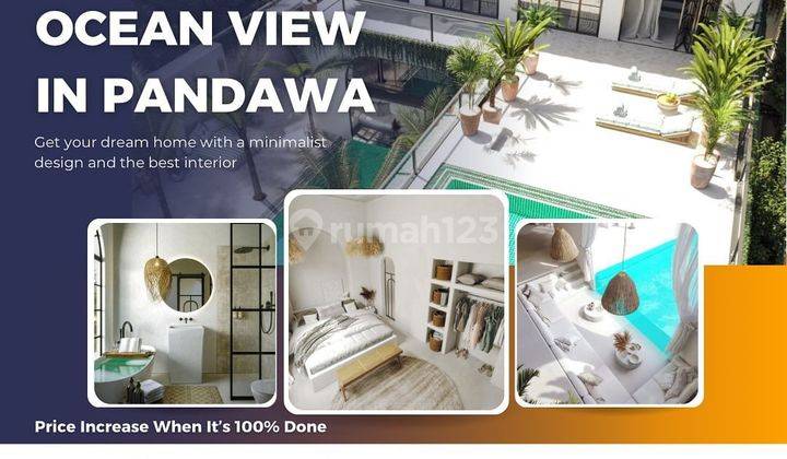 Brand New Luxury Villa Super Nice Ocean View Pandawa Beach  1