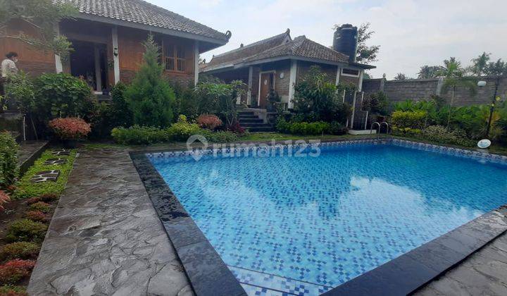 Rumah Atau Guest House View Gunung Merapi. Dengan Suasana Pedesaan. Full Furnish. Di Jl Kaliurang Km 16, Pakem, Sleman 1