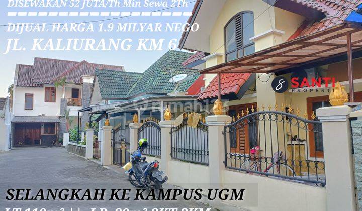 Rumah Disewakan Jogja Dekat UGM Jalan Kalimantan Dalam Perumahan 10