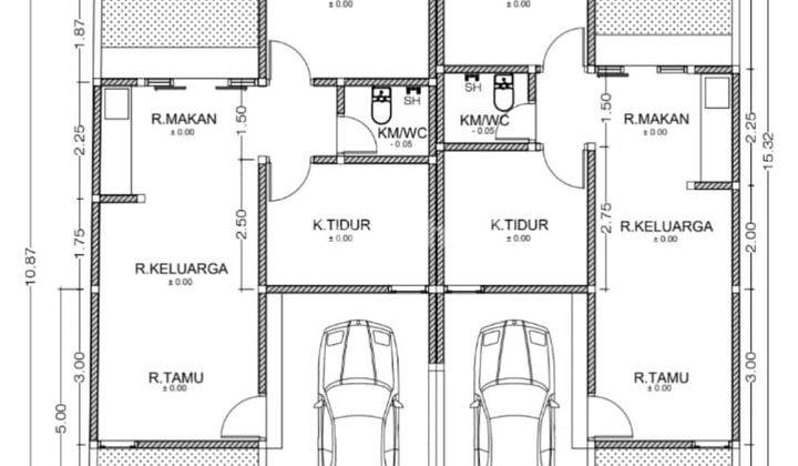 Rumah Dekat Kampus UGM Model Industrial Modern 2