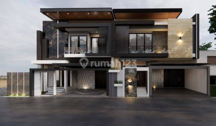 Rumah Mewah Minimalis Modern Dekat Pamela 7  1