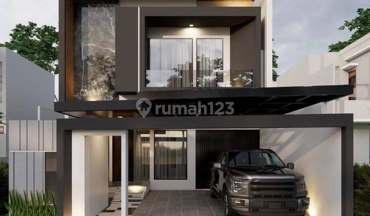 Rumah Mewah Minimalis Modern Dekat UII  1