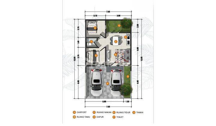 Rumah Mewah Minimalis Modern Dekat Al Azhar  2