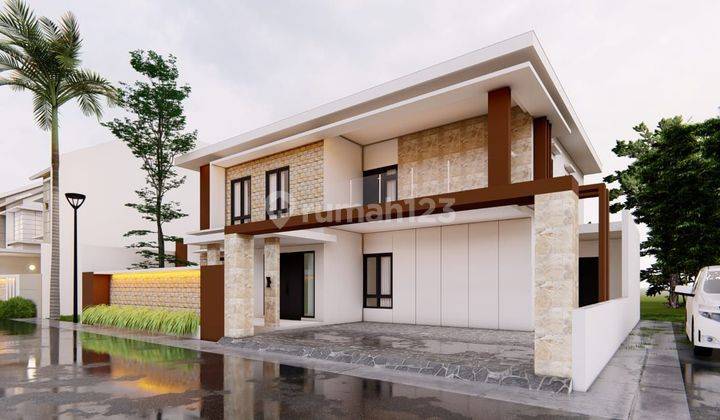 Rumah Mewah Minimalis Modern Dekat Jogja Bay  2