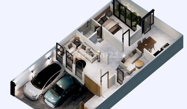 Rumah Mewah Minimalis Modern Dekat UII  2