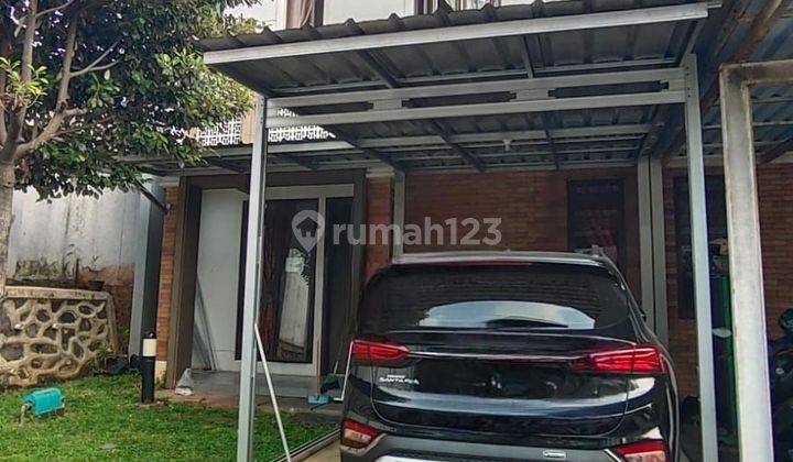 RUMAH 2 LT 3 KAMAR 2 AC ADA CANOPY DI MOZIA BSD-No cobroke 1