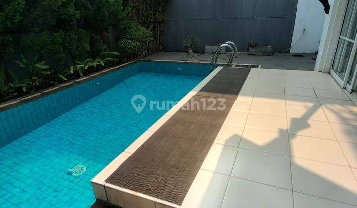 Rumah Furnished , Kolam Renang, Demaja Bsd-No Cobroke 1