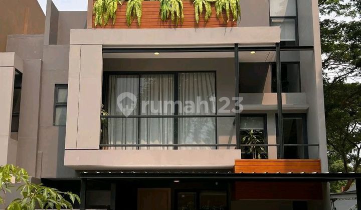 New Cluster House 4 Bedrooms 4 AC in Teravia Bsd-No Cobroke