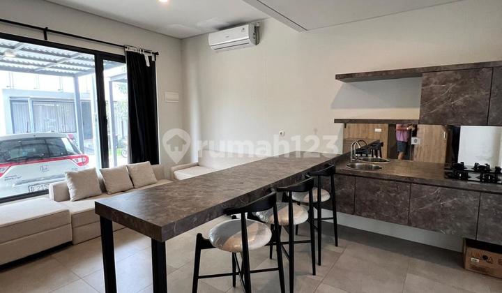 Furnished House Strategic Location 3 Bedrooms 3 AC At Myza Bsd