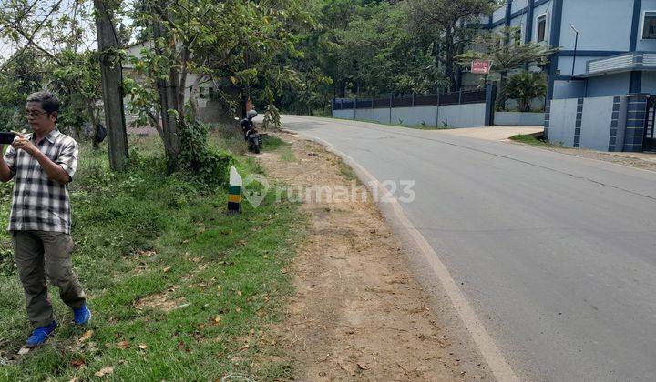 Dijual Tanah Zona Industri, Lokasi Sangat Strategis Dipinggir Jalan Raya Nasional Alternatif Cariu Bogor 2