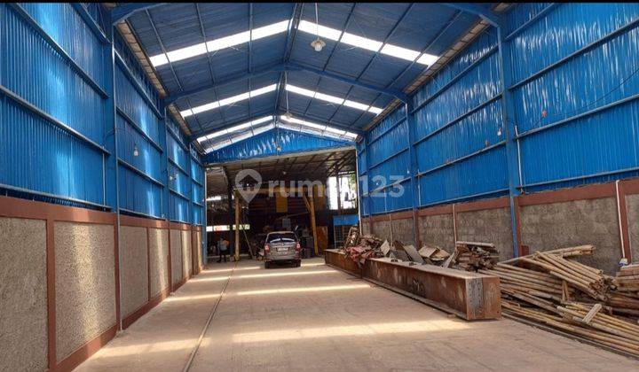 Dijual Gudang Sangat Bagus Siap Huni Termurah Dekat Toll Burangkeng Setu Bekasi 2