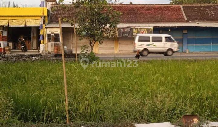 Tanah Persegi Strategis di Jalan Raya Provinsi 1