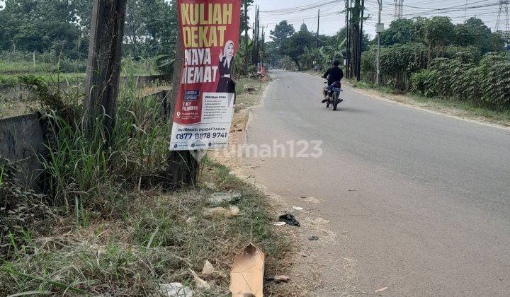 Tanah Pinggir Jalan Raya Termurah di Pabuaran Cikeas 2