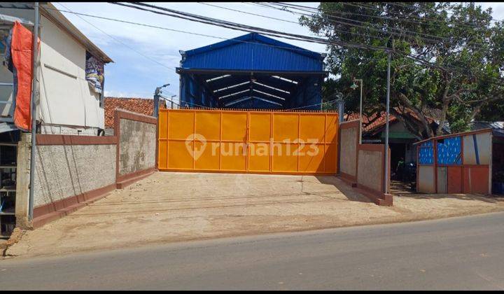 Dijual Gudang Sangat Bagus Siap Huni Termurah Dekat Toll Burangkeng Setu Bekasi 1