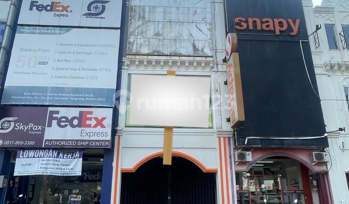Ruko Bagus 3 Lantai Strategis Jalan Boulevard Cocok Buat Kantor