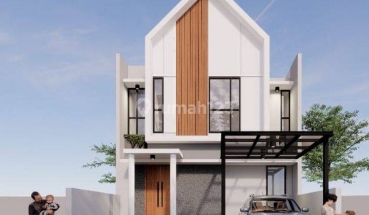 Rumah desain terbaru fasilitas lengkap jln utama 1