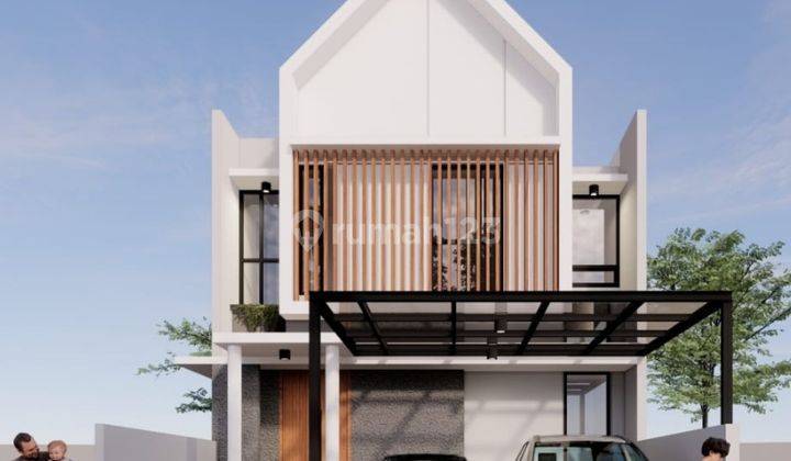 Rumah desain terbaru fasilitas lengkap jln utama 2