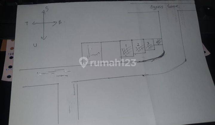 Disewakan 4 Unit Toko Strategis Minimal 5 Tahun Di Mertasari Sidakarya Denpasar Bali 2