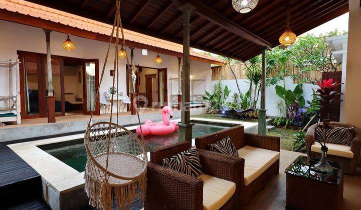 For Rent Yearly 2br Villa River View At Padang Linjong Canggu Bali 1