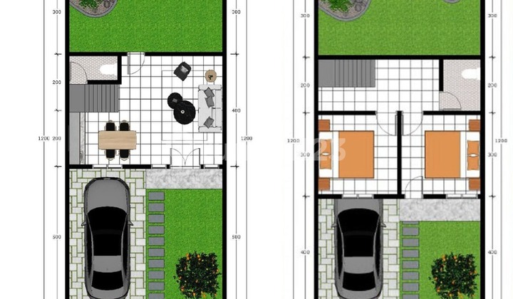 Rumah 1,2 Lantai Cluster Sistem One Gate Di Jatisampurna 4
