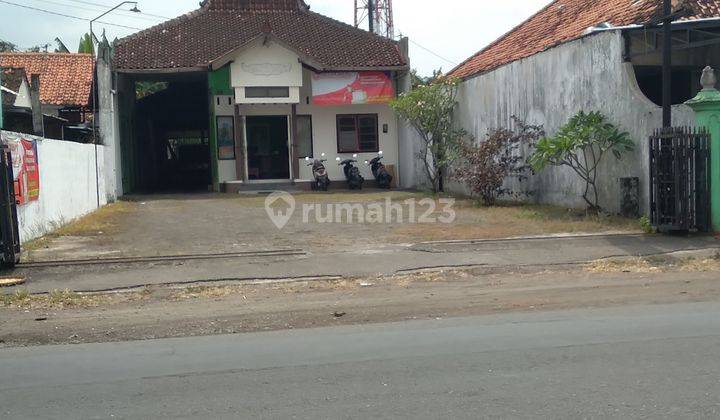 Tanah bonus bangunan gudang & kantor di jl.Imogiri Barat (dalam ringroad) 1