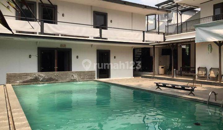 Dijual murah tanah kemang bonus rumah 1