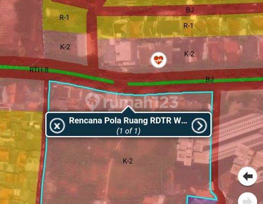 Dijual Tanah Komersial Kebayoran Baru Jakarta Selatan 2