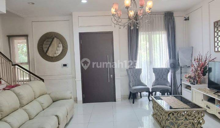 Rumah Furnished Luas 158 Mtr di Cluster Palm Spring Jakarta Garden City Cakung 1