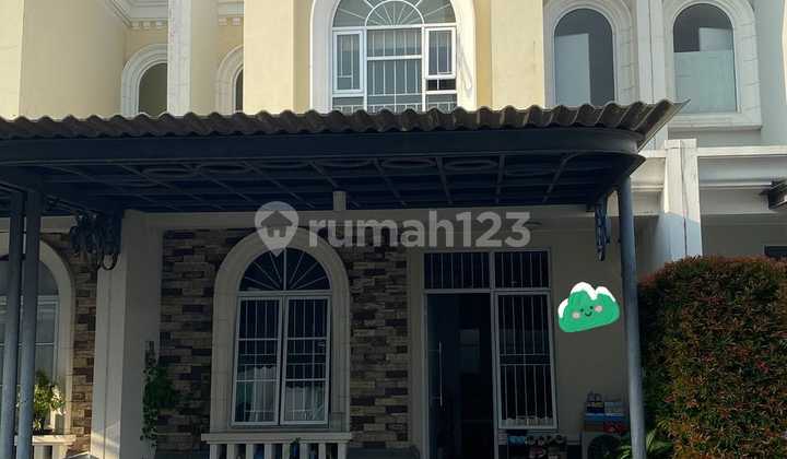Rumah Lebar 6 X 15 Semi Furnished di Cluster La Seine JGC Cakung