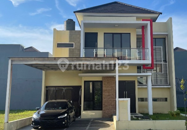 Rumah Modern KT 3+1 di Cluster Arana Harapan Indah Bekasi