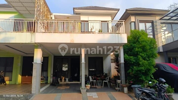Rumah 2 Lantai Di Cluster Depan Taman Di Lingkungan Yang Nyaman Dan Tenang