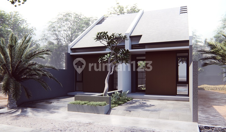 Dijual Rumah Bonus AC, TV, Free Pajak Strategis dekat jalan raya.