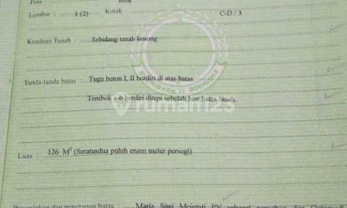 Strategic Land for Sale Near Argomulyo Police Station, Salatiga City