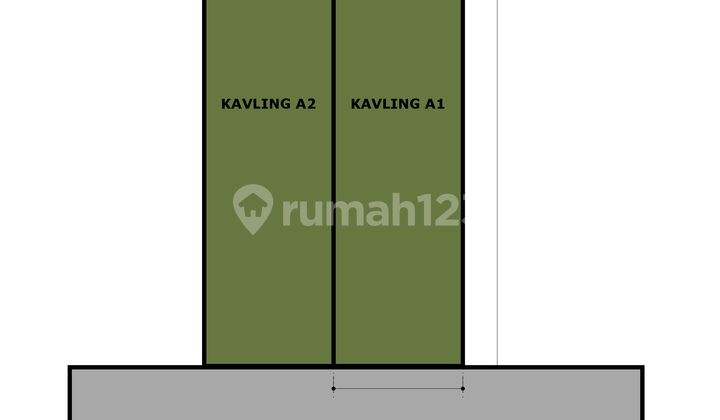 Dijual Tanah SHM Milik Sendiri 71 m2 di Wiladeg dekat Jalan Raya