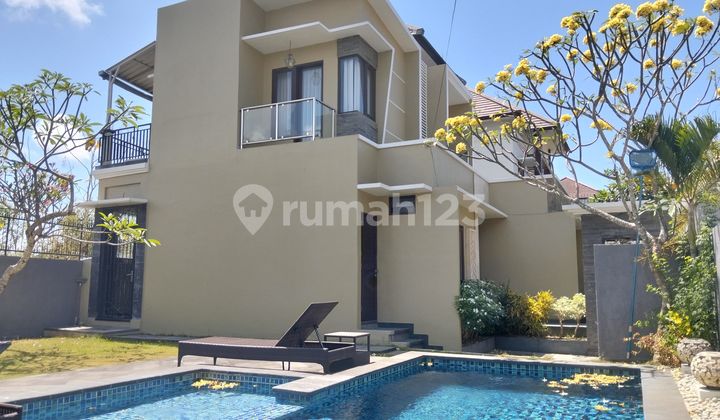 Dijual/disewakan Villa Modern Minimalis Siap Huni Lingkungan Asri Jimbaran